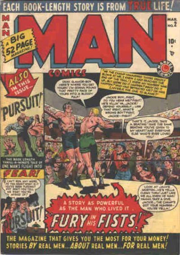Man Comics #2 cover
