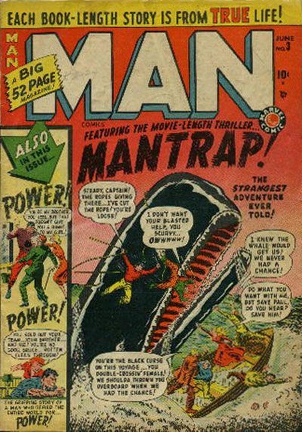 Man Comics #3 cover