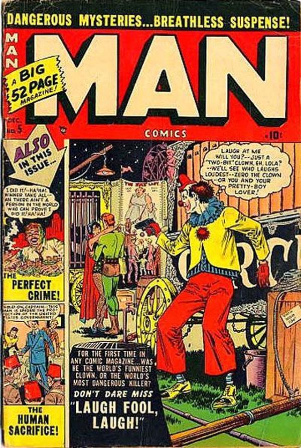 Man Comics #5 cover