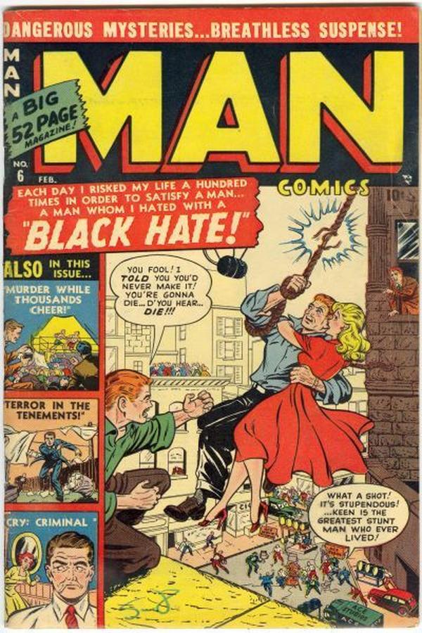 Man Comics #6 cover