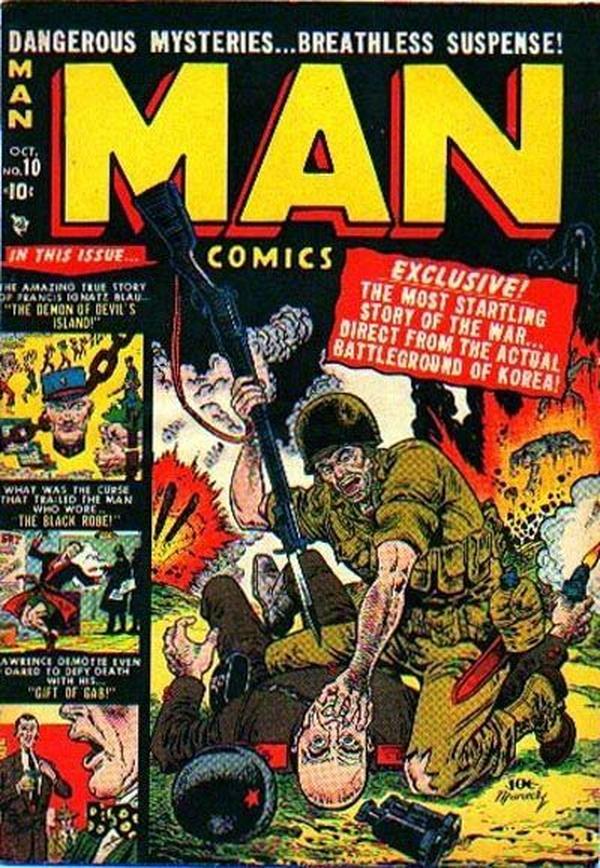 Man Comics #10 cover