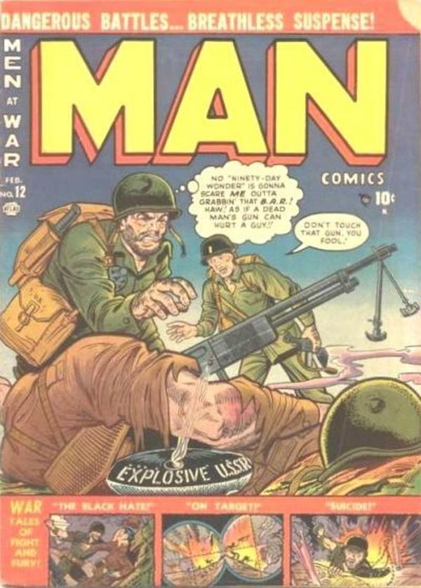 Man Comics #12 cover
