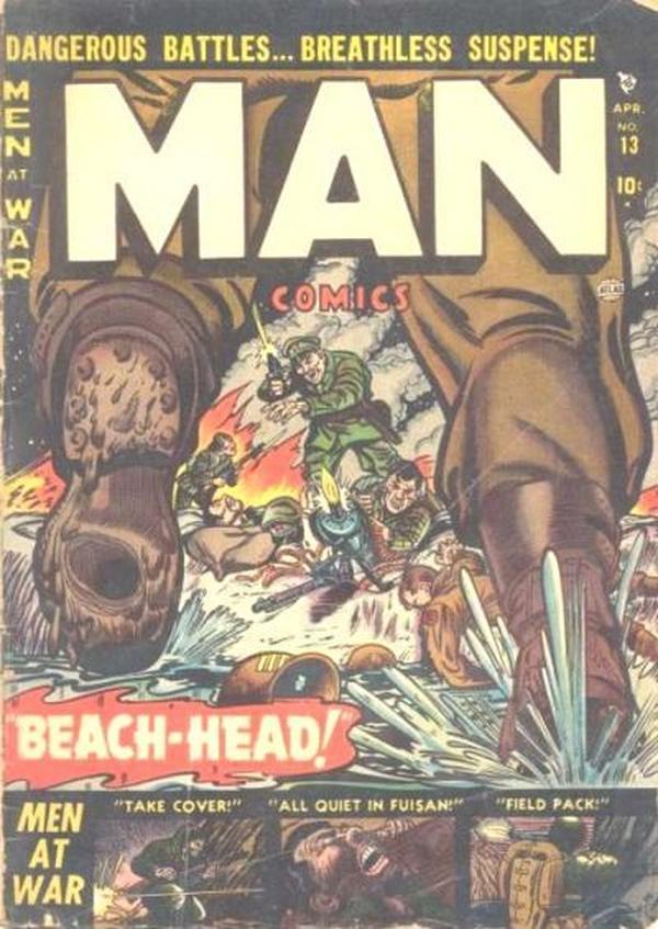 Man Comics #13 cover