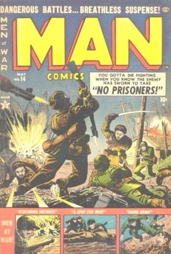 Man Comics #14 cover