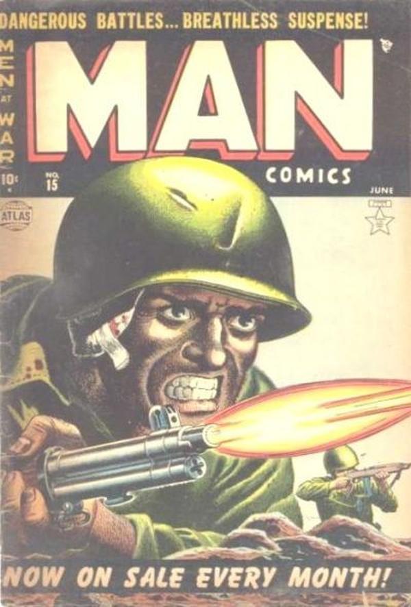 Man Comics #15 cover