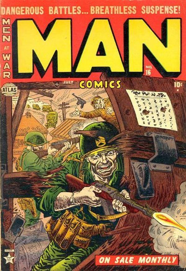 Man Comics #16 cover