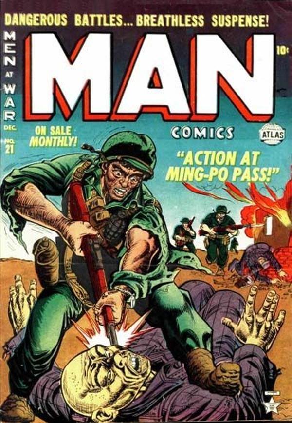 Man Comics #21 cover