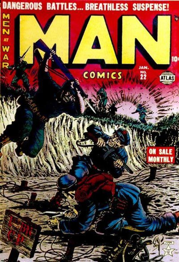 Man Comics #22 cover