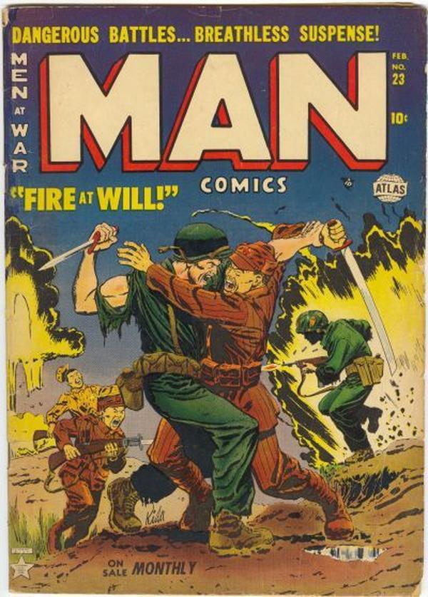 Man Comics #23 cover
