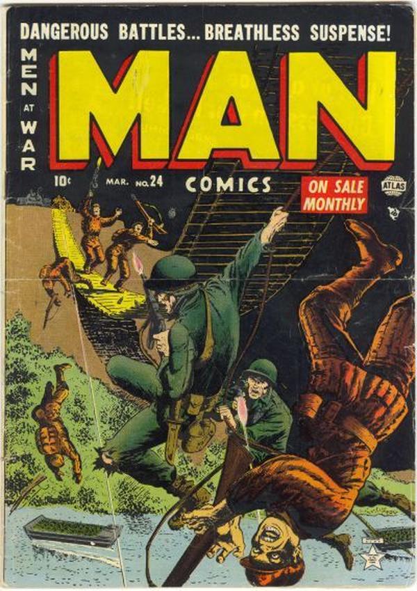 Man Comics #24 cover