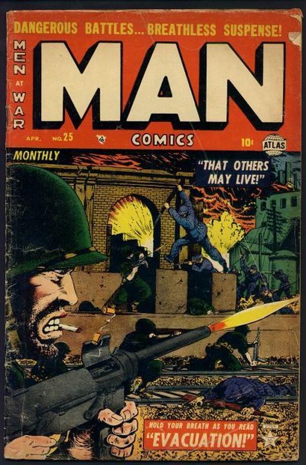 Man Comics #25 cover