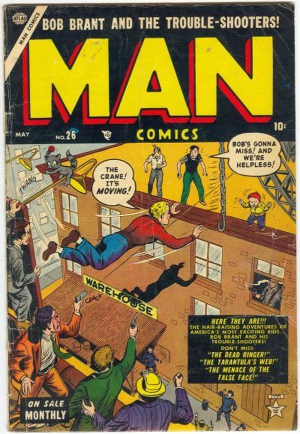 Man Comics #26 cover