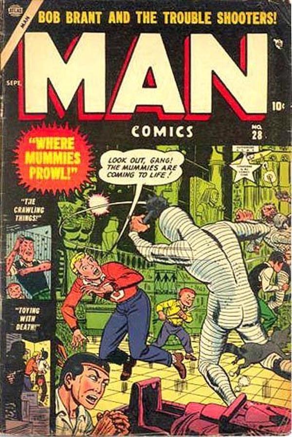 Man Comics #28 cover