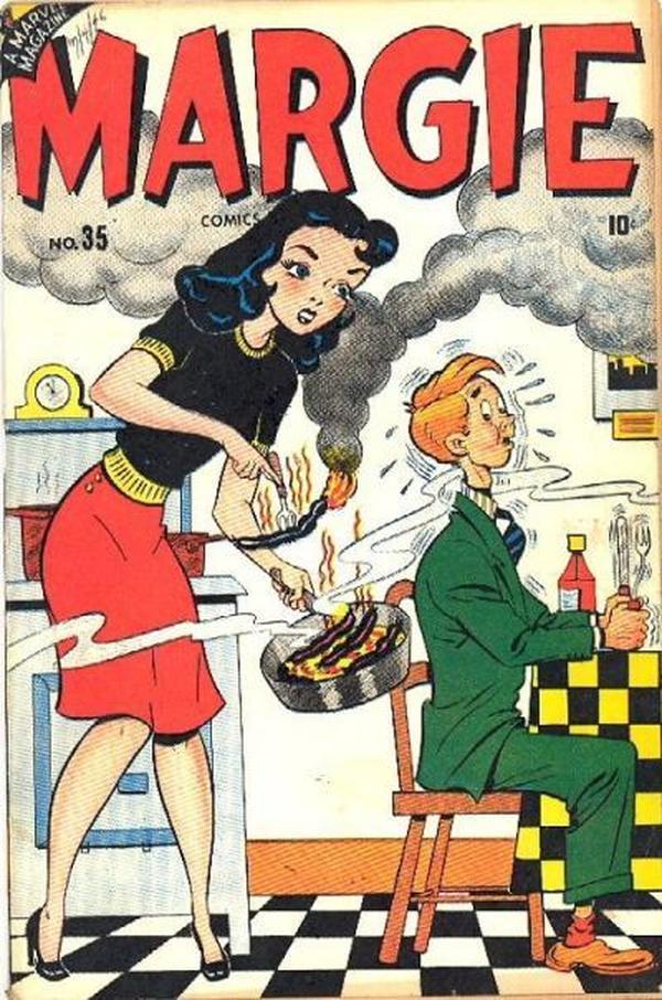 Margie Comics #35 cover