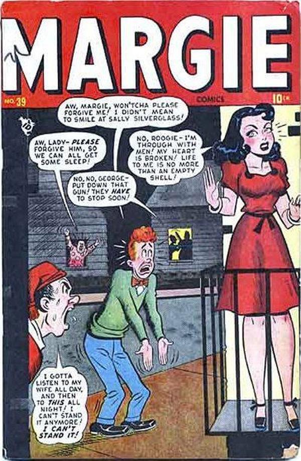 Margie Comics #39 cover