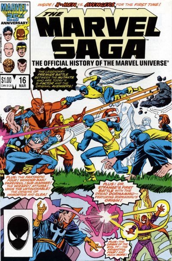 The Marvel Saga the Official History of the Marvel Universe #16