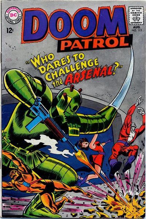 The Doom Patrol #113 cover