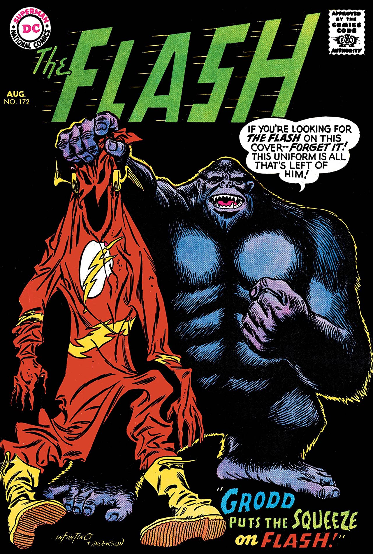 The Flash #172 cover