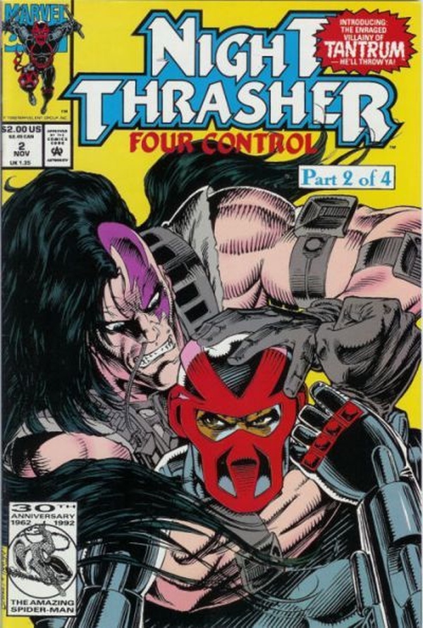 Night Thrasher: Four Control #2 cover