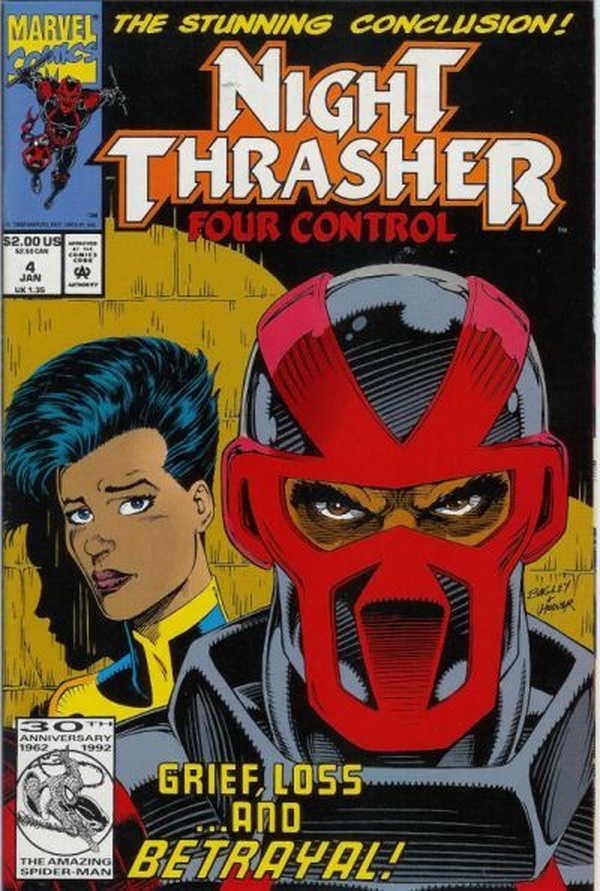 Night Thrasher: Four Control #4 cover