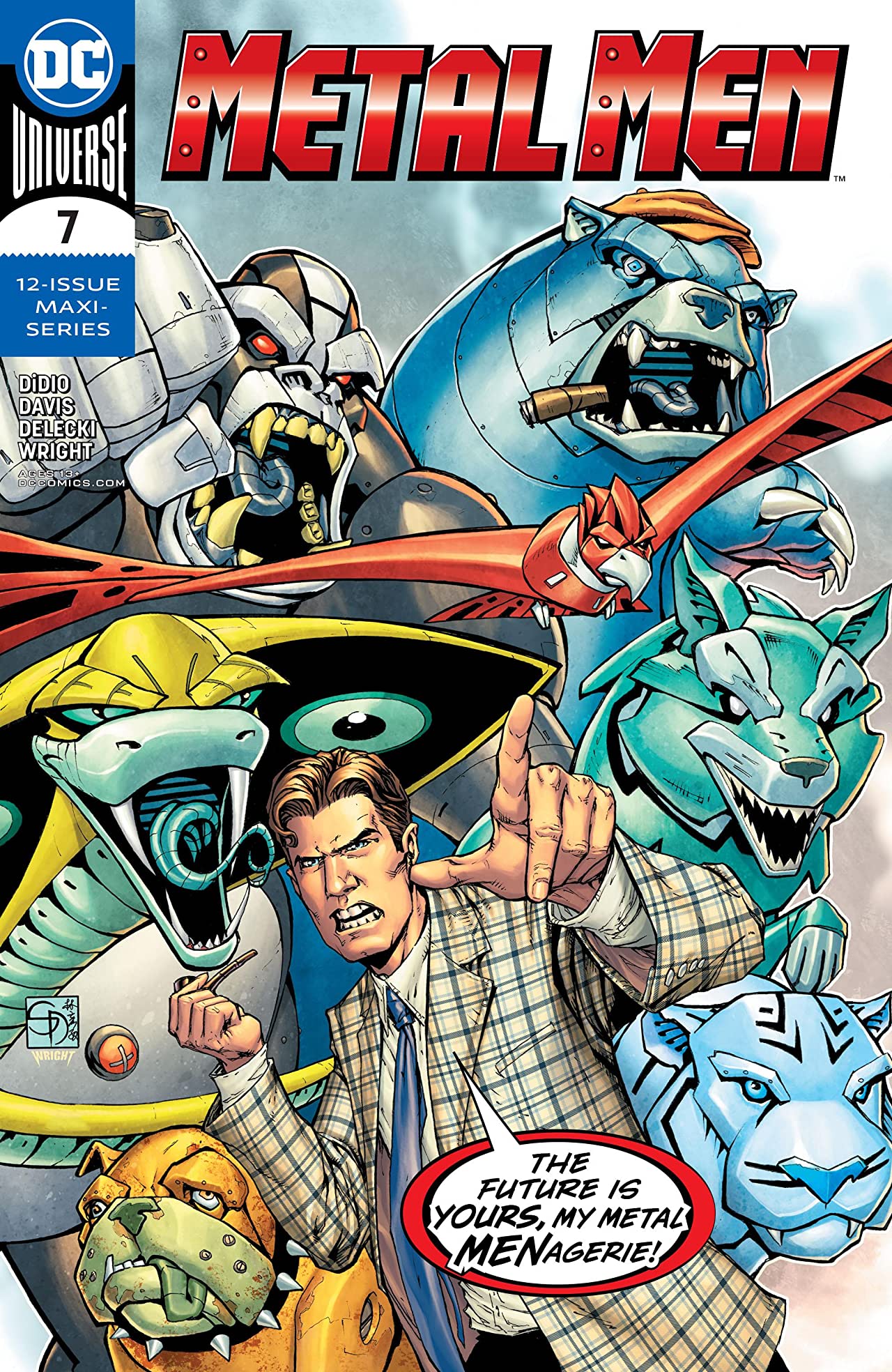Metal Men #7 cover