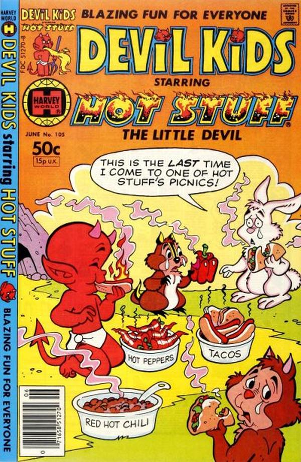 Devil Kids Starring Hot Stuff #105 cover