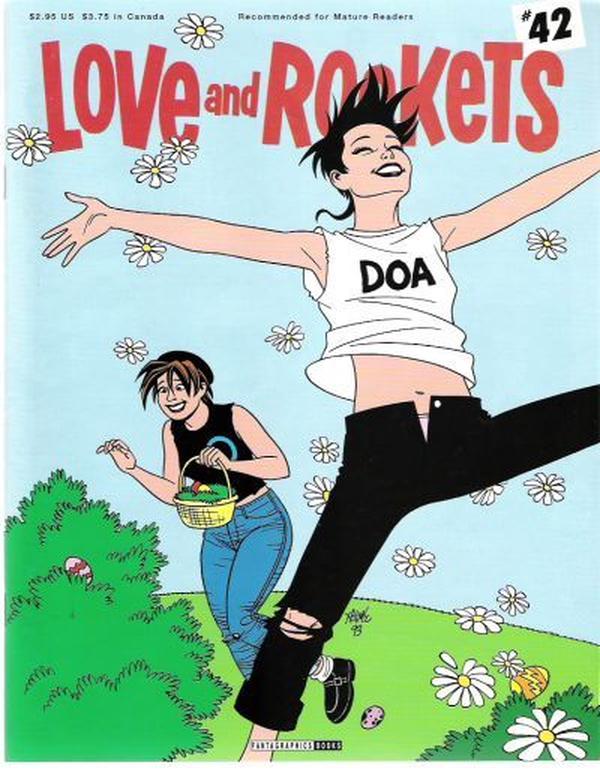 Love and Rockets #42 cover