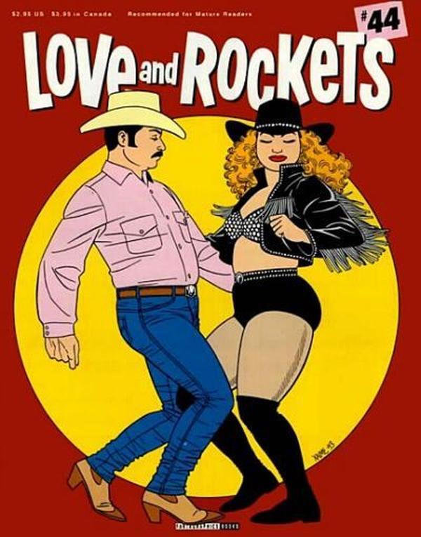 Love and Rockets #44 cover