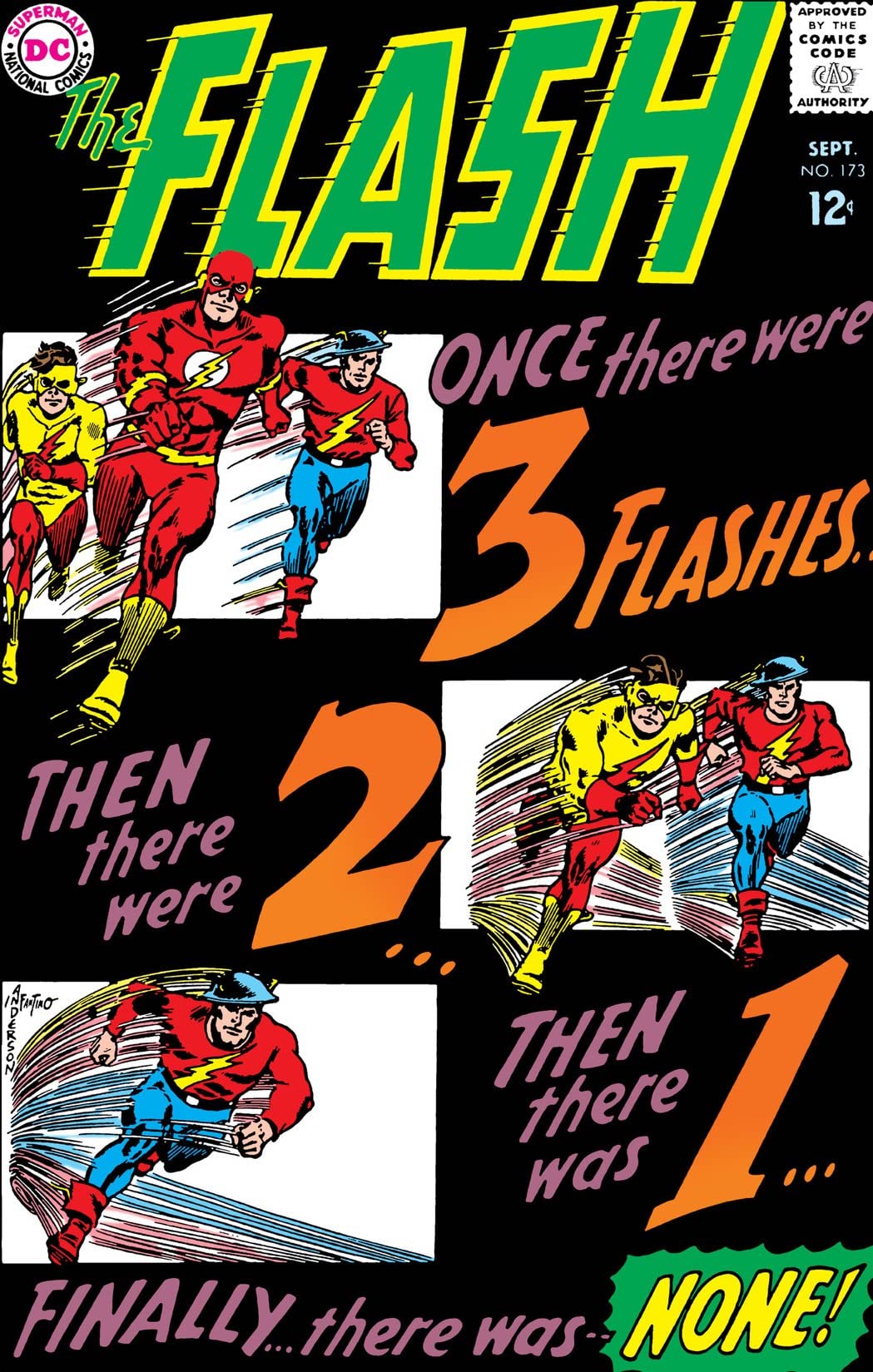 The Flash #173 cover