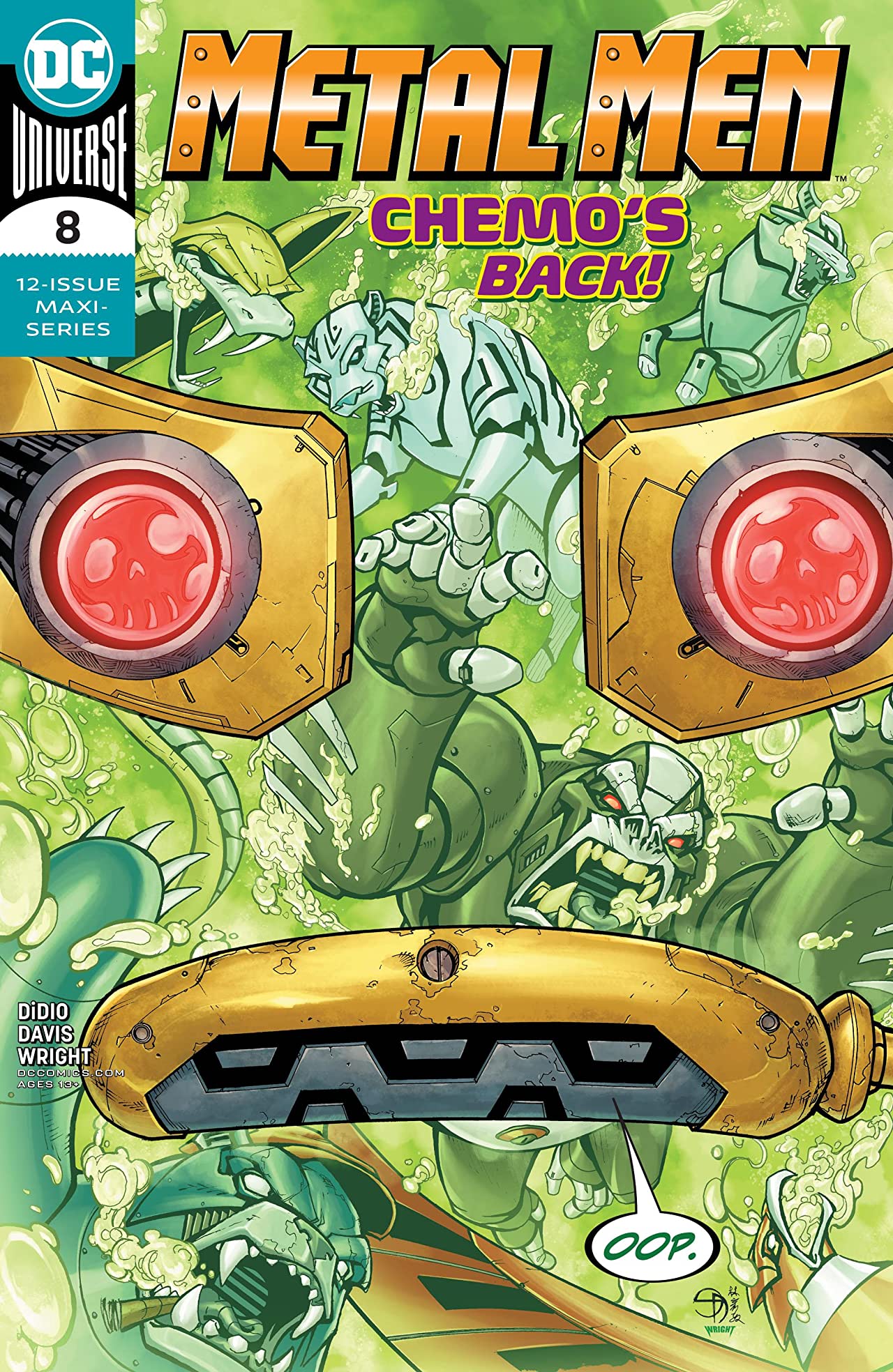 Metal Men #8 cover