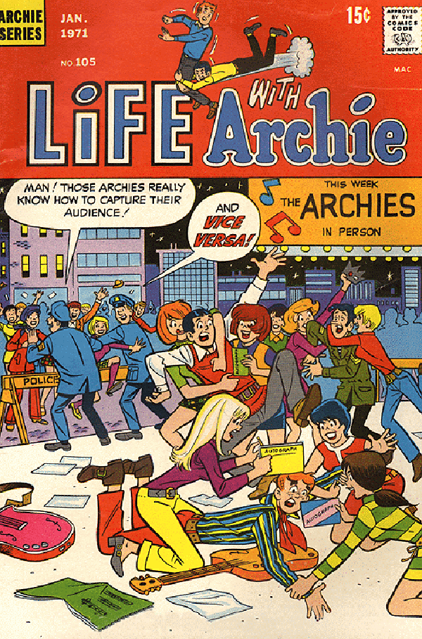 Life with Archie #105 cover