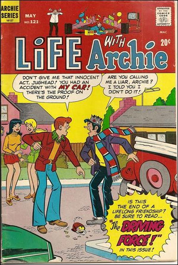 Life with Archie #121 cover