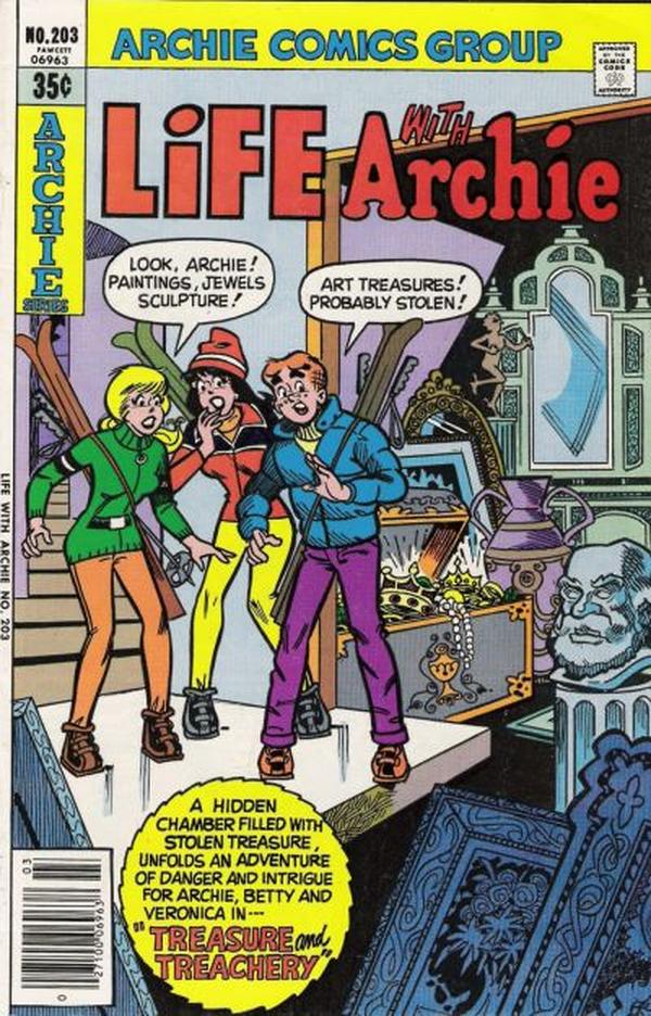 Life with Archie #203 cover