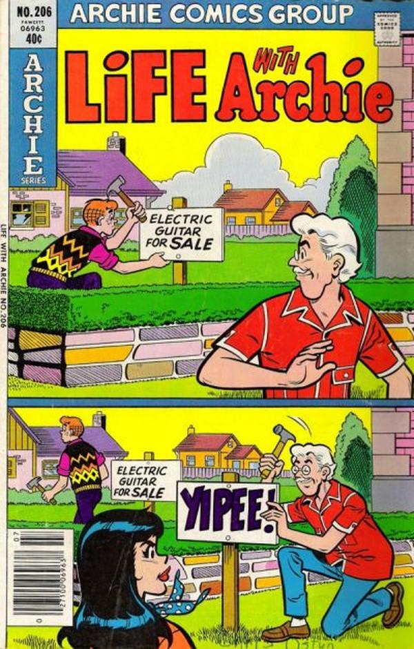 Life with Archie #206 cover