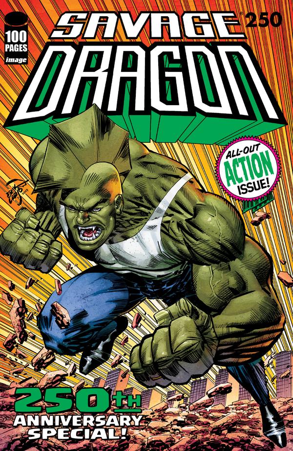 Savage Dragon #250 cover