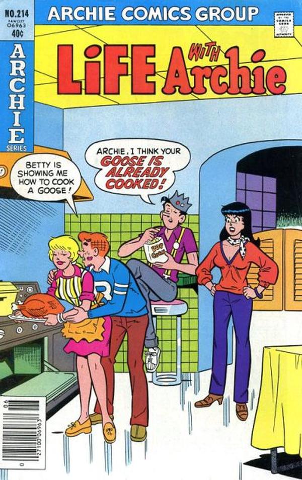 Life with Archie #214 cover