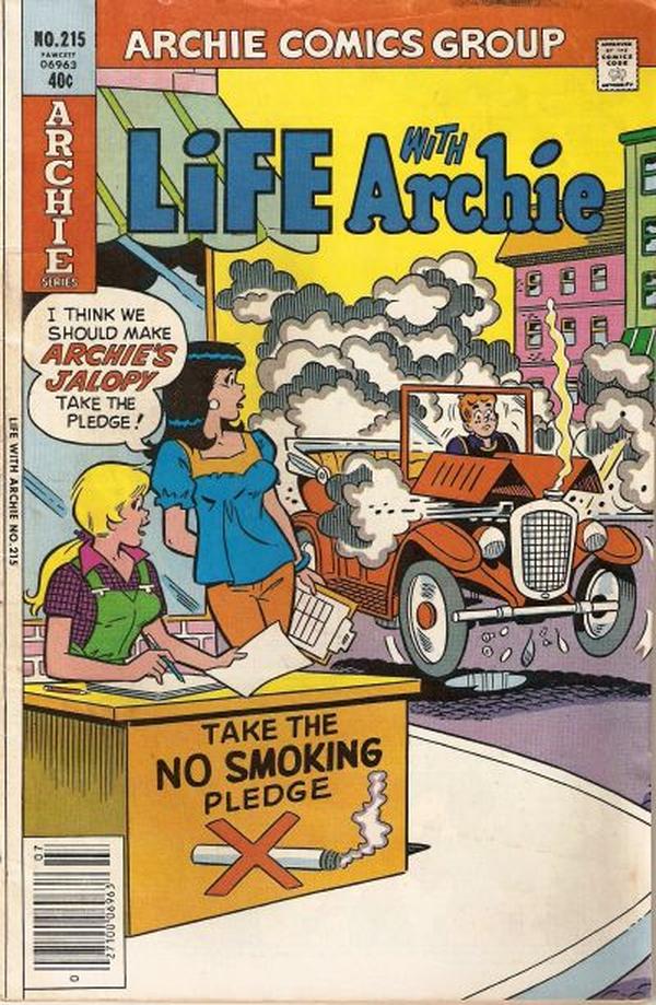 Life with Archie #215 cover