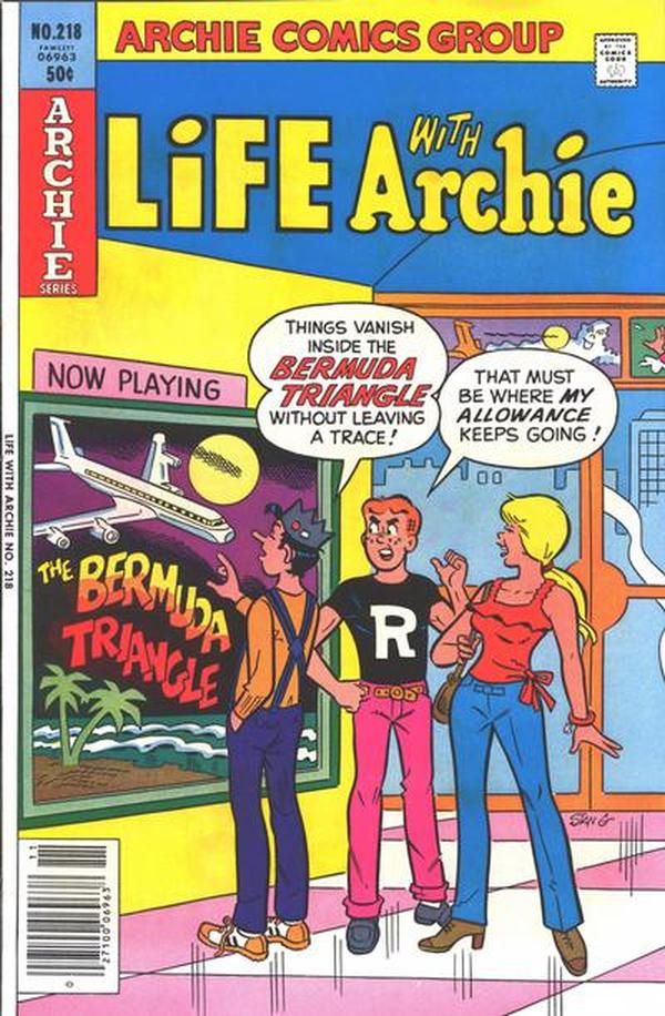 Life with Archie #218 cover