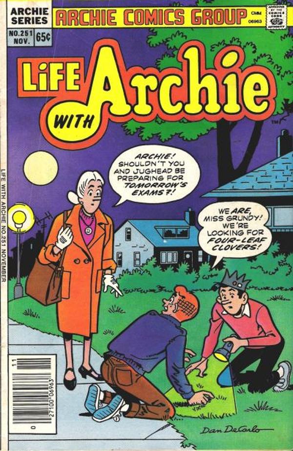 Life with Archie #251 cover