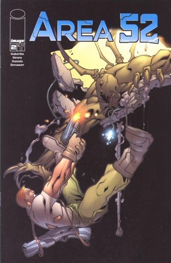 Area 52 #2 cover