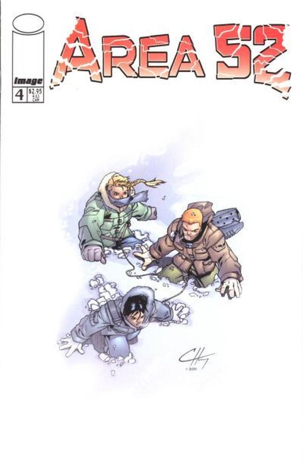 Area 52 #4 cover