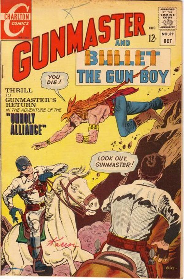 Gunmaster #89 cover