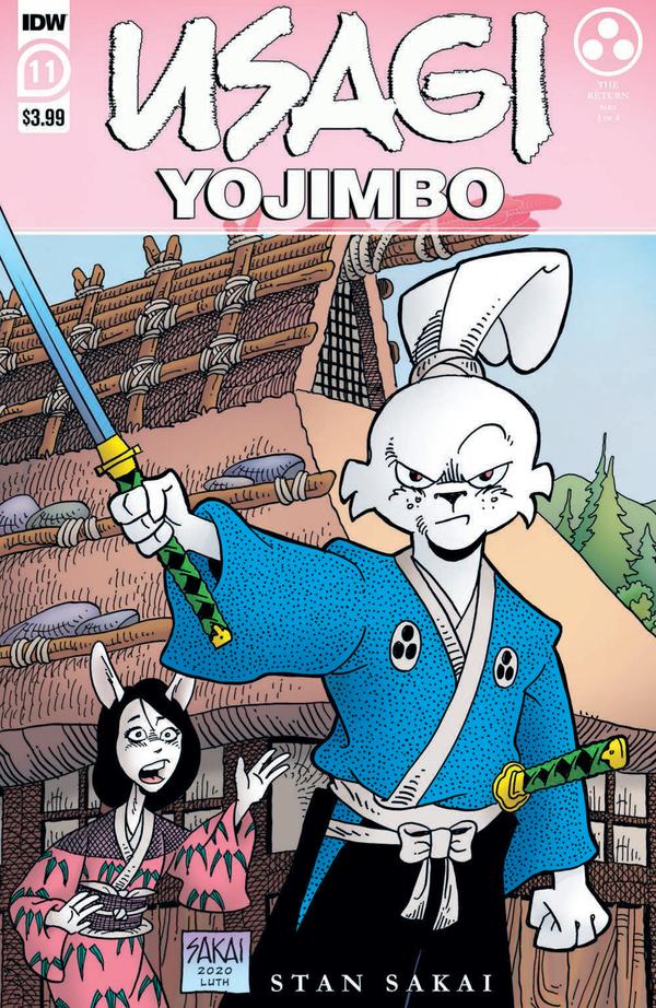 Usagi Yojimbo #11 cover