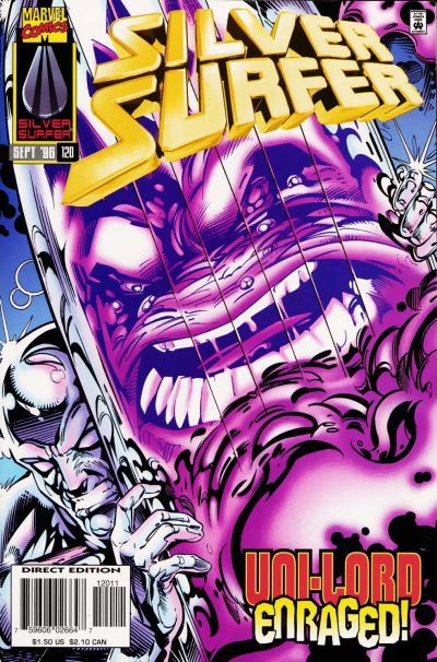 Silver Surfer #120 cover