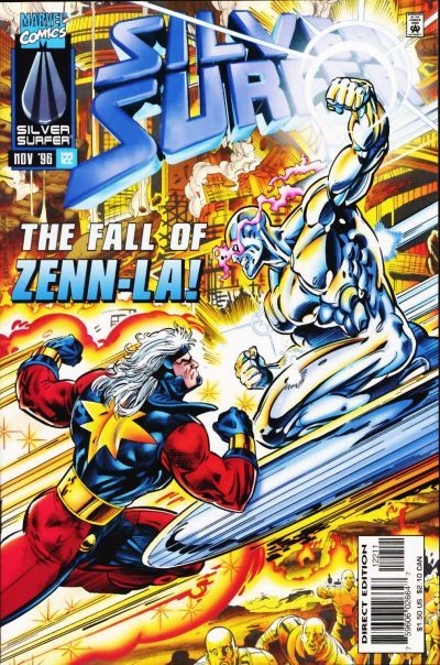 Silver Surfer #122 cover