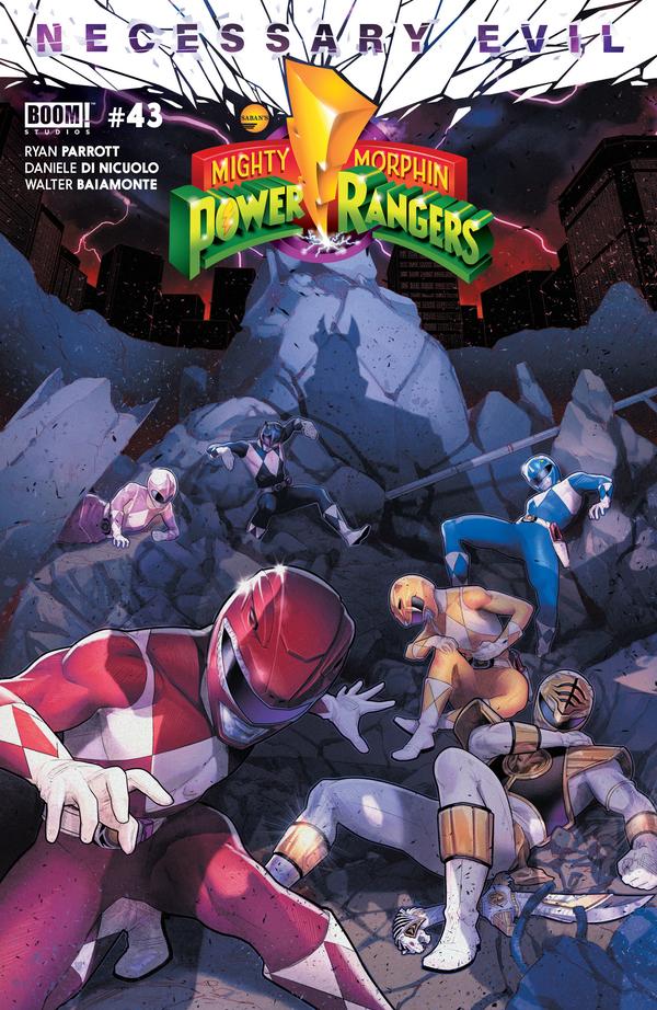 Mighty Morphin Power Rangers #43 cover