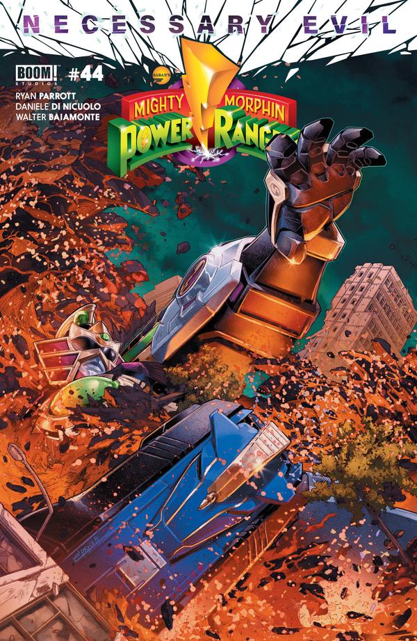 Mighty Morphin Power Rangers #44 cover
