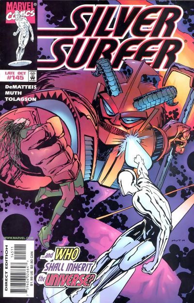 Silver Surfer #145 cover