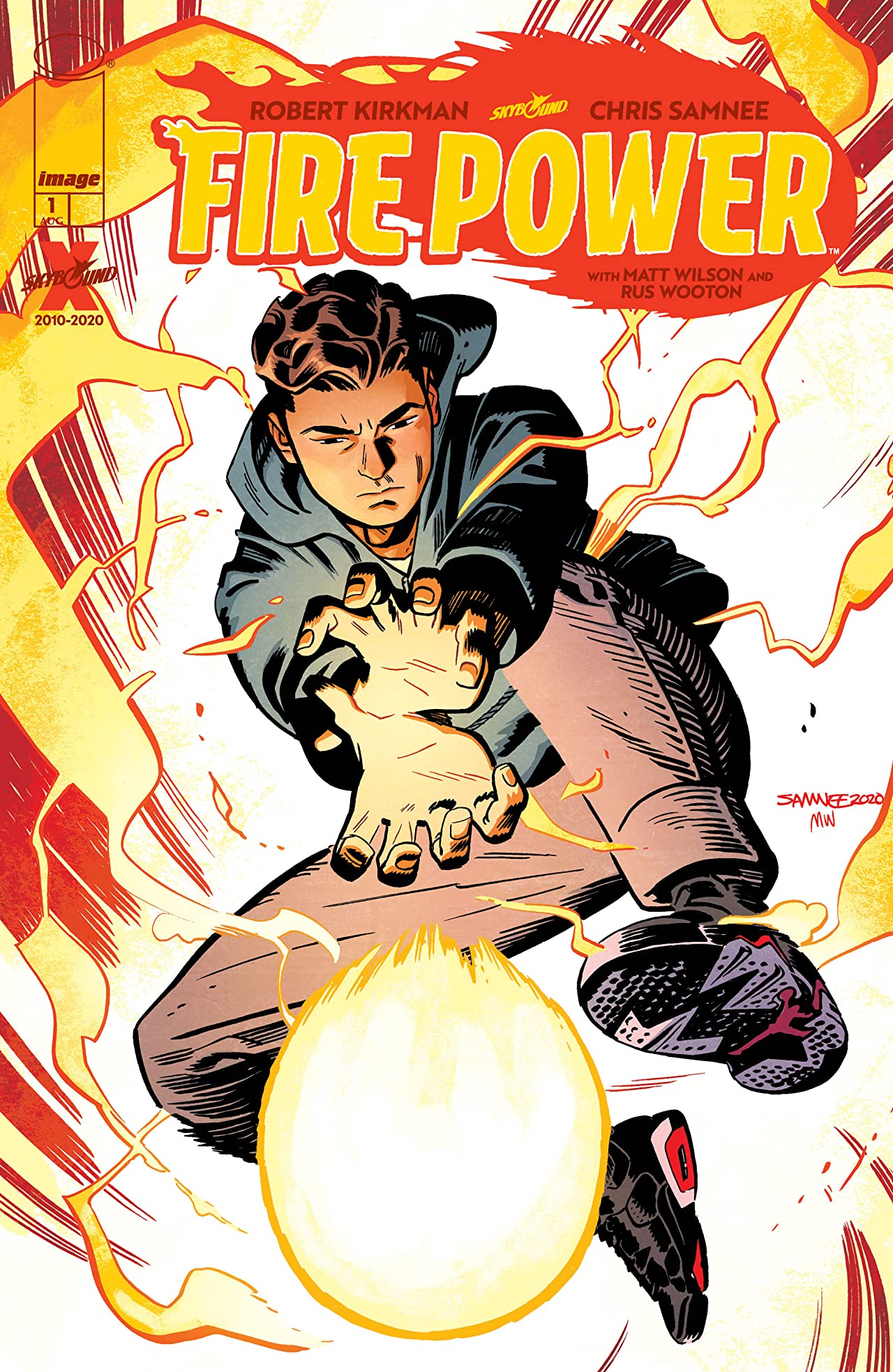 Fire Power #1 cover