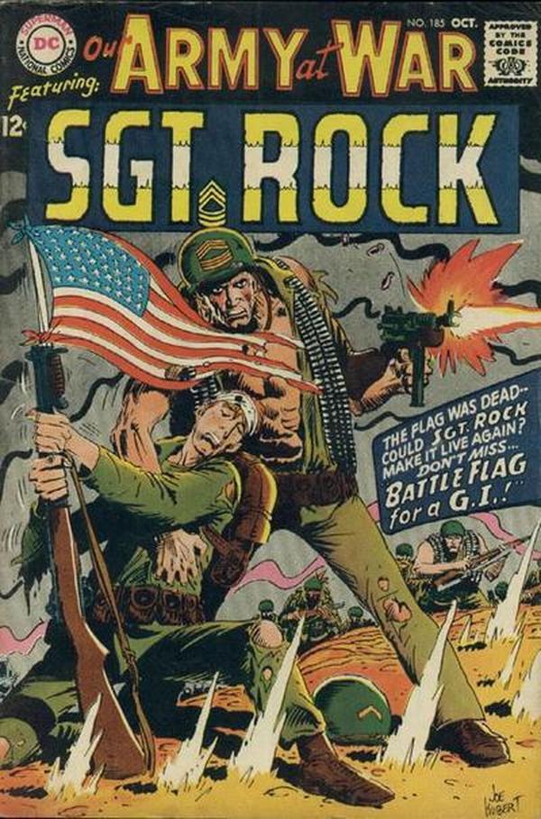 Our Army at War #185 cover